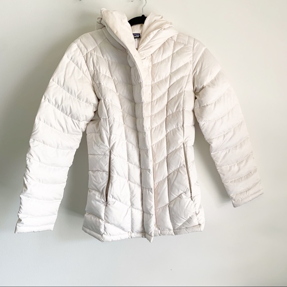 Patagonia Jackets & Blazers - Patagonia Downtown Loft Off White Down Jacket XS